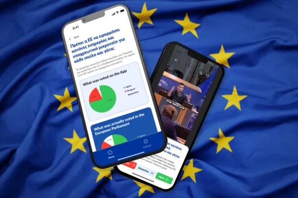 Aperçu du application pour Direct Democracy
