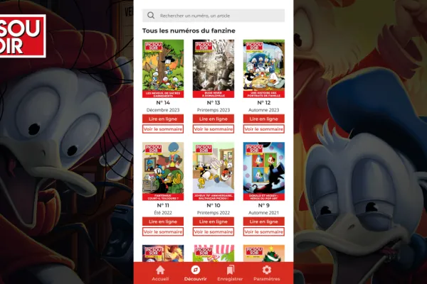 Aperçu du application pour Picsou-Soir