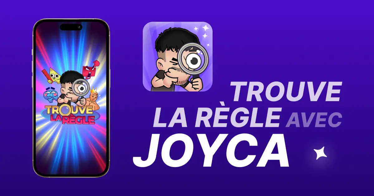 Aperçu du application pour Trouve la Règle avec Joyca